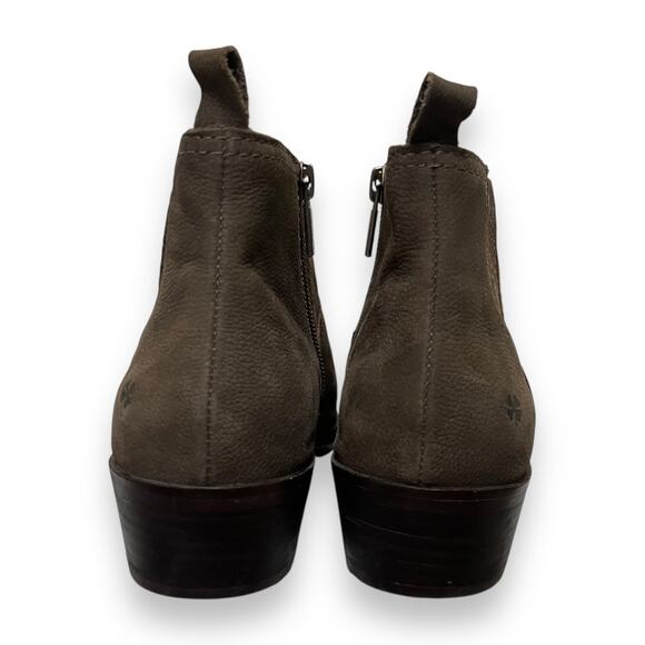 Lucky Brand Hikalli brown suede leather ankle boot NEW - Picture 7 of 10